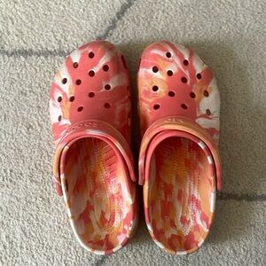 Sherbet crocs
